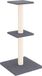 vidaXL Kattenmeubel met sisal krabpalen 73 cm donkergrijs