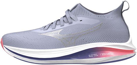 Mizuno Neo Zen Hardloopschoenen Dames Lichtblauw - Zilver - Roze