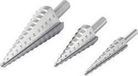 TOOLCRAFT HSS Getrapteboorset 3-voudig
