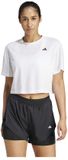 Adidas Train Essentials Boxy Workout T-shirt Korte Mouwen Wit XS Vrouw