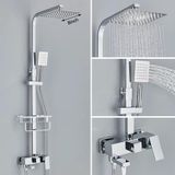 StarTech Douchesysteem - Regendouche - 3-weg - 20 cm - Warm en koud water - Roestvrij staal 304 - Keramische cartridge - Chroom