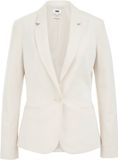 WE Fashion Dames getailleerde jersey stretch blazer