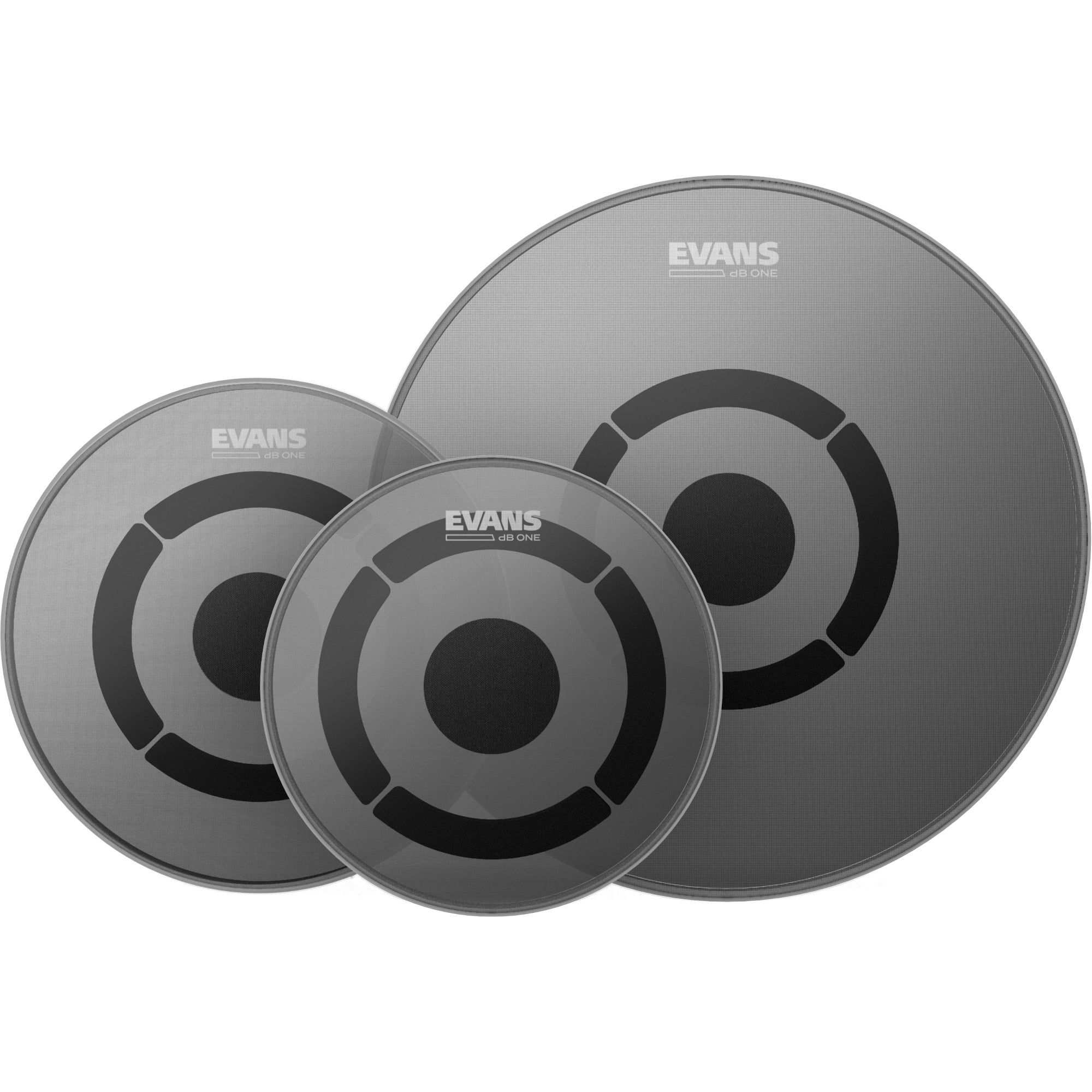 Evans dB One Tompack Standard - Stille gaasvellen - 12", 13", 16"