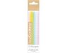 ScrapCooking Lange Gedraaide Pastelkaarsen 12cm pk/12