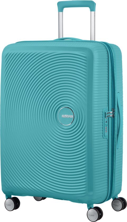 American Tourister trolley Soundbox 67 cm. Expandable blauw