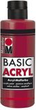 Marabu Basic Acryl busje 80 ML - Karmijnrood