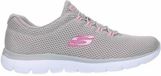 Skechers Sportschoenen voor Dames Mesh Bungee Slip-On Beige