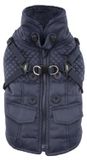 Puppia PAQD-VT1463 Wilkes Winterjas, M, donkerblauw