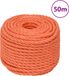 vidaXL Werktouw 14 mm 50 m polypropeen oranje