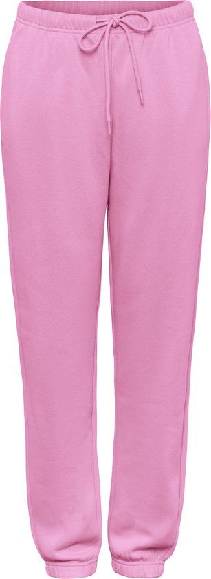 PIECES PCCHILLI HW SWEAT PANTS NOOS BC Women's Trousers - Size L - Begonia Pink