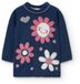 Boboli Tricot Robe Manches Longues Bleu 24 Mois Fille