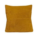 Soleil d'ocre, Kussen 45x45 cm COCOONING Mosterd