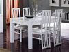 Table à manger REBECCA 190 cm blanc laqué brillant