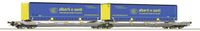 Roco Platte wagen DC Hupac