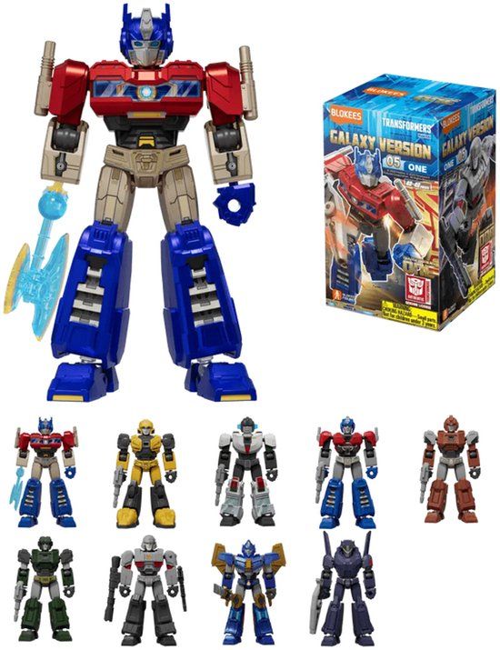 Blokees Transformers Galaxy Version 05 One - Mini figuurbouw - 10 cm - Random