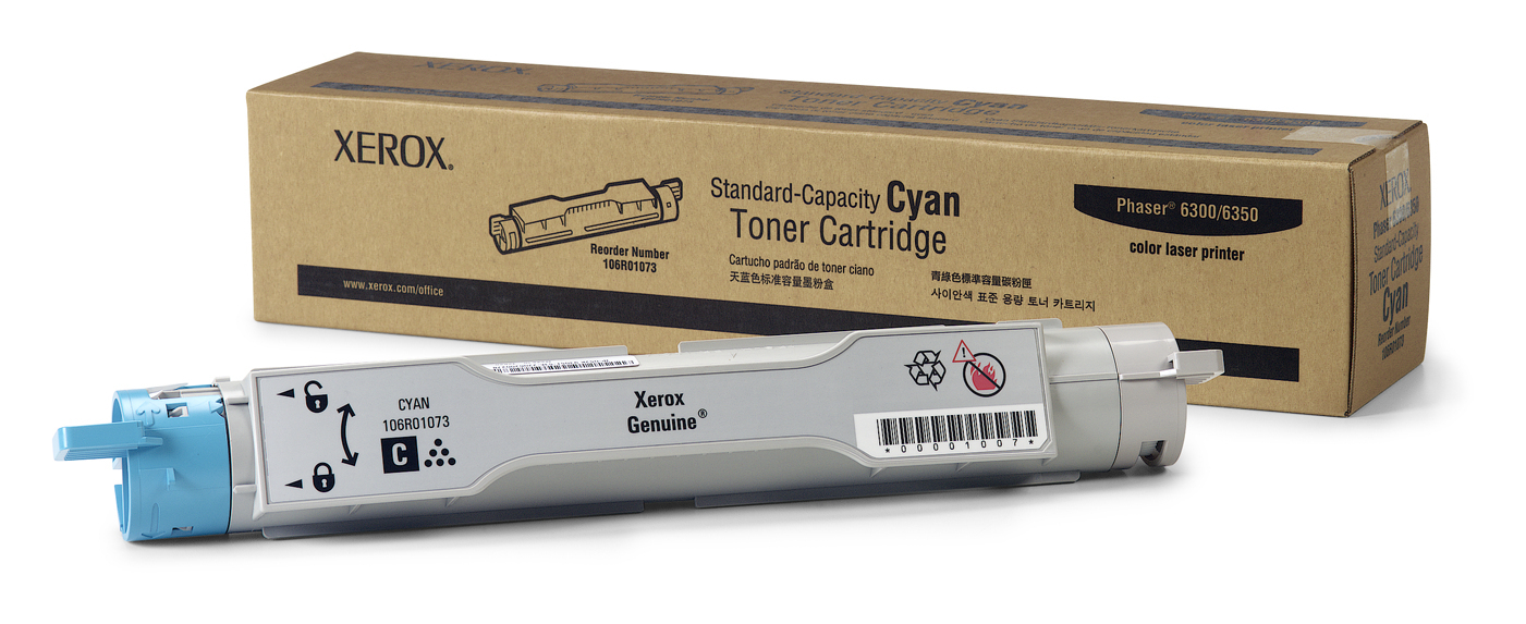 Xerox Standaard capaciteit tonercartridget, cyaan, Phaser 6300/6350