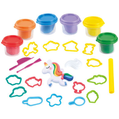 Playgo Kneed set Rainbow Eenhoorn