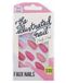 The Illustrated Nail Party Pink Faux Nails 24 pièces.