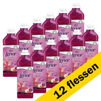 Lenor Aanbieding: Lenor wasverzachter Wilde Bloeiende Bloemen (12 flessen - 480 wasbeurten)