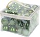 Cosy & Trendy Billiet - Vanlaere Kerstbal Set 48 Mix Groen D6cm Kunststof