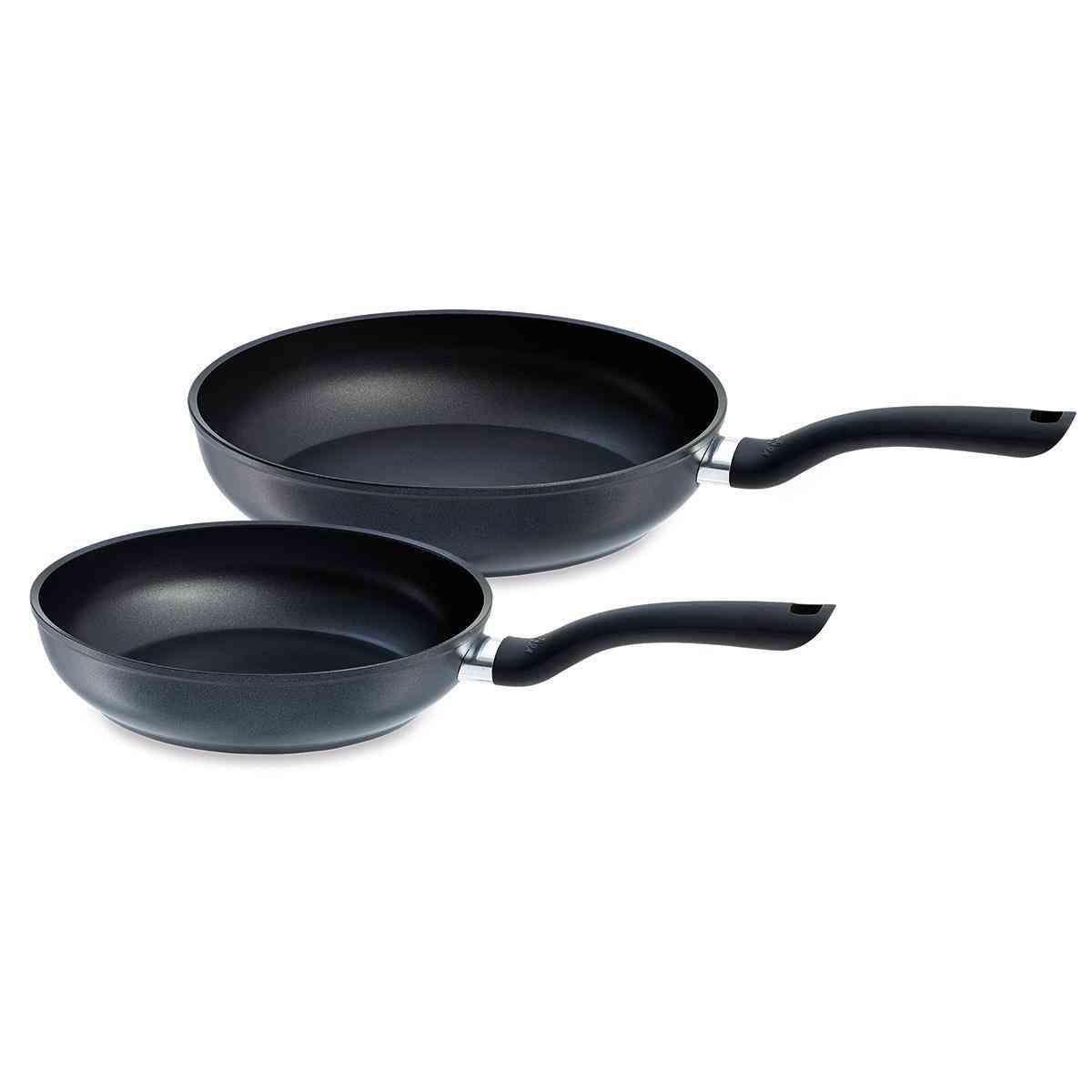Fissler Cenit Induction Koekenpannenset - 24 en 28 cm - Zwart