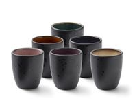 BITZ 821290 kopje Ambré, Noir, Bleu, Crème, Vert, Rose, Violet Espresso 6 pièce(s)