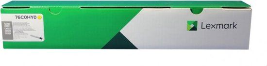 Lexmark 76C0HY0 Toner Geel Hoge Capaciteit (Origineel)