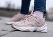 Nike M2K Tekno Particle Beige Lage Sneakers Vrouwen