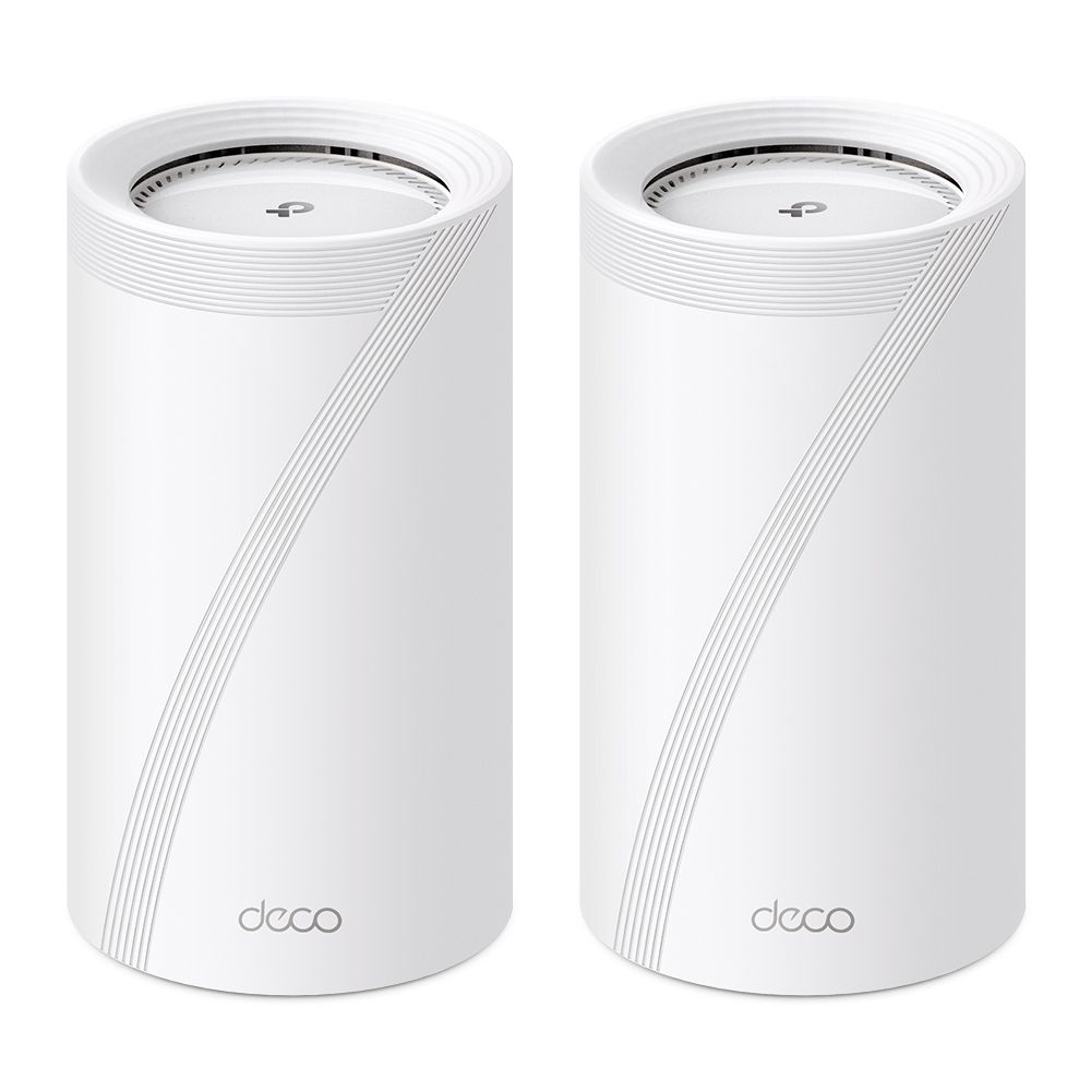 TP-Link Deco BE85 - Mesh WiFi 7 System - 19000 Mbps - 2-Pack - White