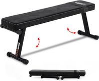 Shenzhen Haorui Industrial Technology Co., Ltd. Banc d'haltères pliable - Noir - Charge max 150 kg