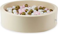 Mimii Ball pit 110x30 beige with 400 balls