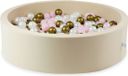 Mimii Ball pit 110x30 beige with 400 balls