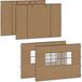 VONROC Set de parois latérales - Beige