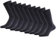 Morethansocks - Modal Sokken - 9 Paar - Unisex - Maat 35-46 - Basis Kleuren