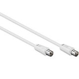 Allteq ALTQ-COAX-W-10 coax kabel 10 m IEC Wit