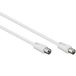 Allteq ALTQ-COAX-W-10 coax kabel 10 m IEC Wit