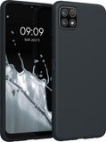 kwmobile telefoonhoesje geschikt voor Samsung Galaxy A22 5G - Hoesje voor smartphone - Back cover in bosbesblauw