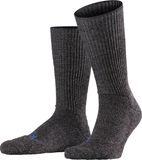 FALKE Walkie Ergo eenkleurig wol functioneel materiaal sokken unisex grijs - maat 39-41