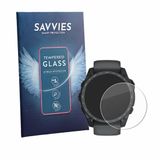 Savvies Glas Screenprotector voor Garmin Tactix 8 Amoled Cerakote (51 mm) - Gehard Beschermglas 9H