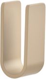 Zone Denmark Ume Handdoekhaakjes - Wandhaak - Ophanghaken voor Badkamer, Keuken of Hal - Aluminium - 8 x 3,5 x 3,4 - Camel