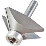 Trend Professioneel Lager Geleide Afkantfrees, 45 Graden, 1/2 Inch Schacht, 76Mm Snijdiameter & 25.4Mm Snijlengte, Hardmetalen Punt (Tct), 46/380X1/2Tc
