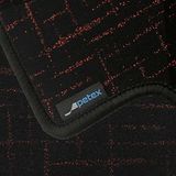 PETEX MODERN Autotapijt Premium pasvorm voorzijde rood 1-delig
