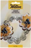 Wilton Nesting Koekjesuitsteker - Bloem - Set/3