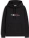 Tommy Hilfiger Heren Hoodie XL Katoen Bourgogne/Zwart/Wit