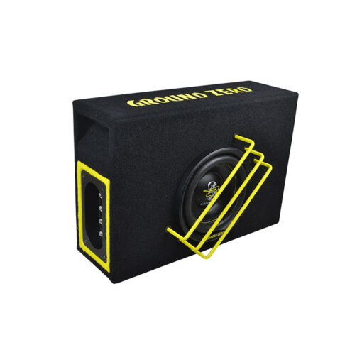 Ground Zero GZRB 16SPL - Subwoofer in kist - 16.5 cm - 700 Watt RMS