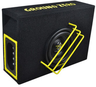 Ground Zero GZRB 16SPL - Subwoofer in kist - 16.5 cm - 700 Watt RMS