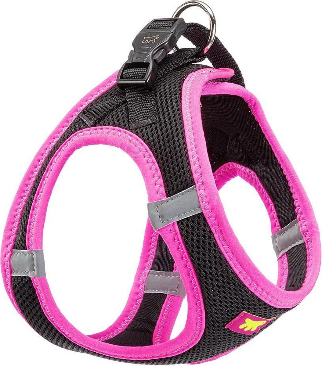 Ferplast Kaori Hondentuigje - Zwart/Roze - 44-48 cm