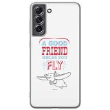 ERT GROUP mobiel telefoonhoesje voor Samsung S21 FE origineel en officieel erkend Disney patroon Dumbo 004