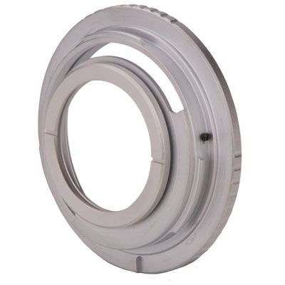 B.I.G. 421319 M42 to Nikon F Camera Lens Adapter - White
