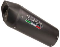 GPR Exclusive Furore Evo4 Zt 125 G1/u1 20-21 Cat Gehomologeerd Compleet Uitlaatsysteem Noir Homologated